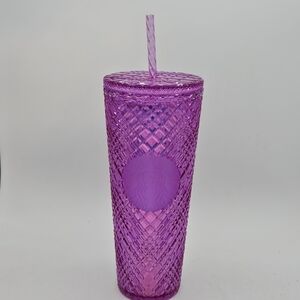 New Starbucks limited edition purple Taffy jeweled 24oz venti tumbler